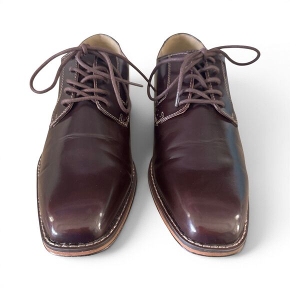Dexter Comfort Mens Brown Square Toe Oxford Dress Shoes Lace Up Size 11 main image 8
